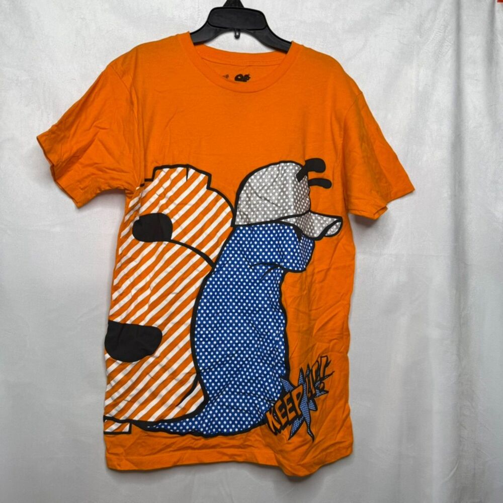 Vintage Keep up! Slowbucks Viral Wear Short Sleeve Graphic T-Shirt Mens Medium